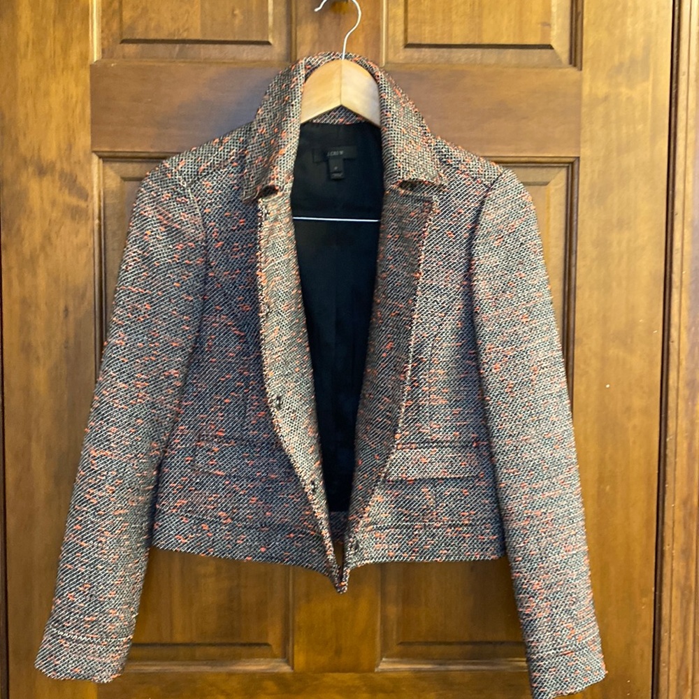 J Crew Tweed Jacket